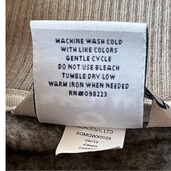 Magellan Outdoors Women’s Gray High Neck Zip Up Jacket Size XL - Picture 4 of 7